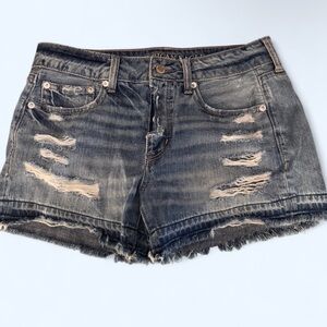 American Eagle Women’s Distressed Denim Shorts